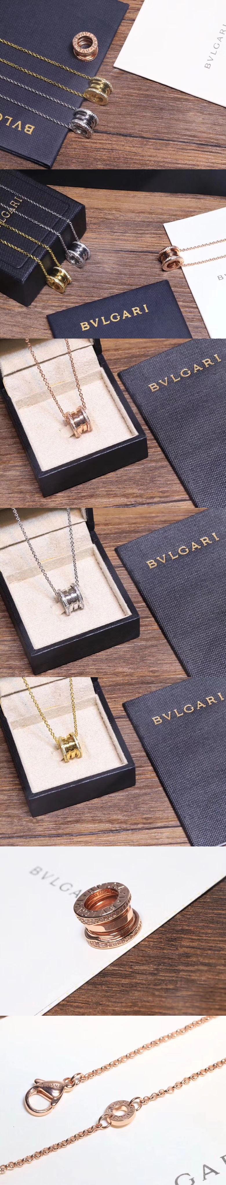 불가리 비제로원 목걸이-3
