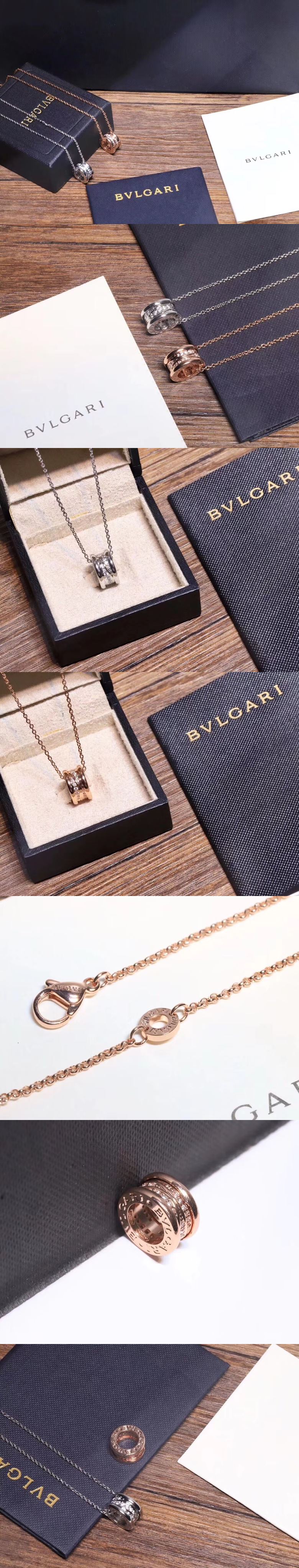 불가리 비제로원 목걸이-4