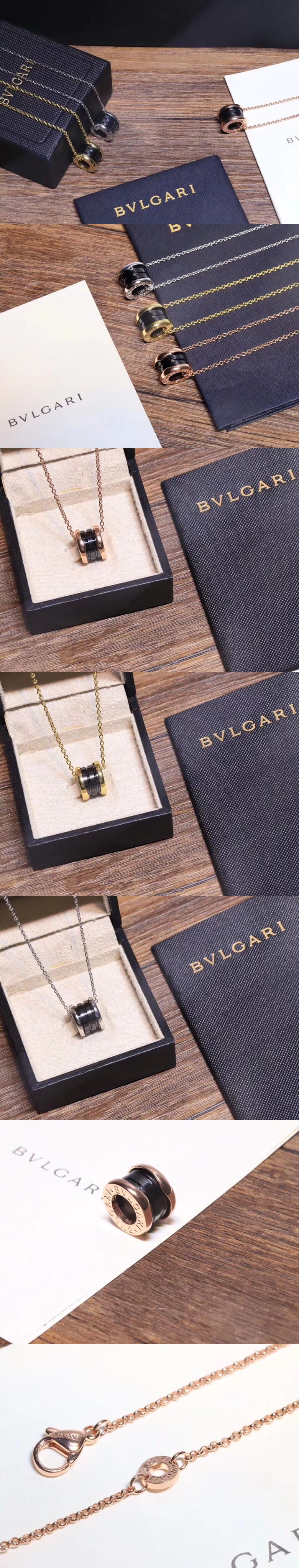 불가리 비제로원 목걸이-5