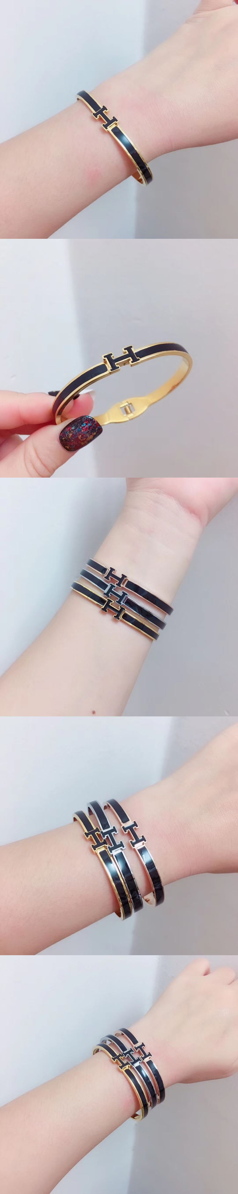 에르메스 클릭아슈H 팔찌 25