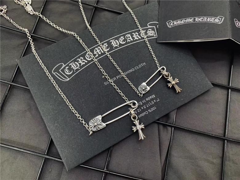 크롬하츠 블랙핑크 리사 목걸이 925실버 신상 C8548