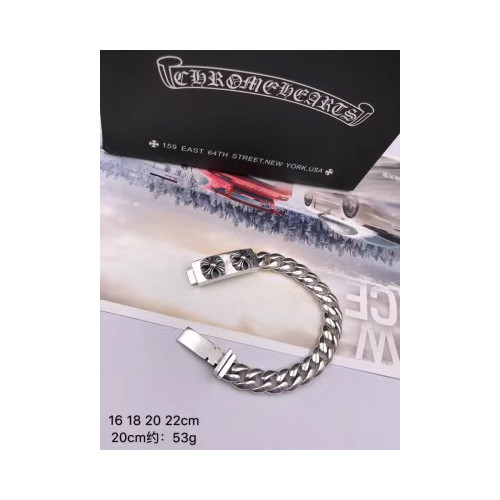 크롬하츠 남녀 925실버 쌍십자 팔찌 16~22cm