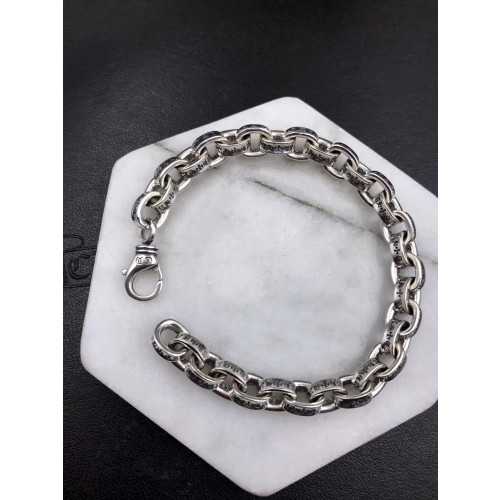 크롬하츠 남녀 925실버 이니셜체인 팔찌 16~24cm