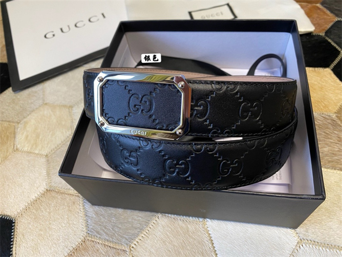 GUCCI 구찌 남성용 벨트 3.5CM G64453-2 2024/신상 2COLOR