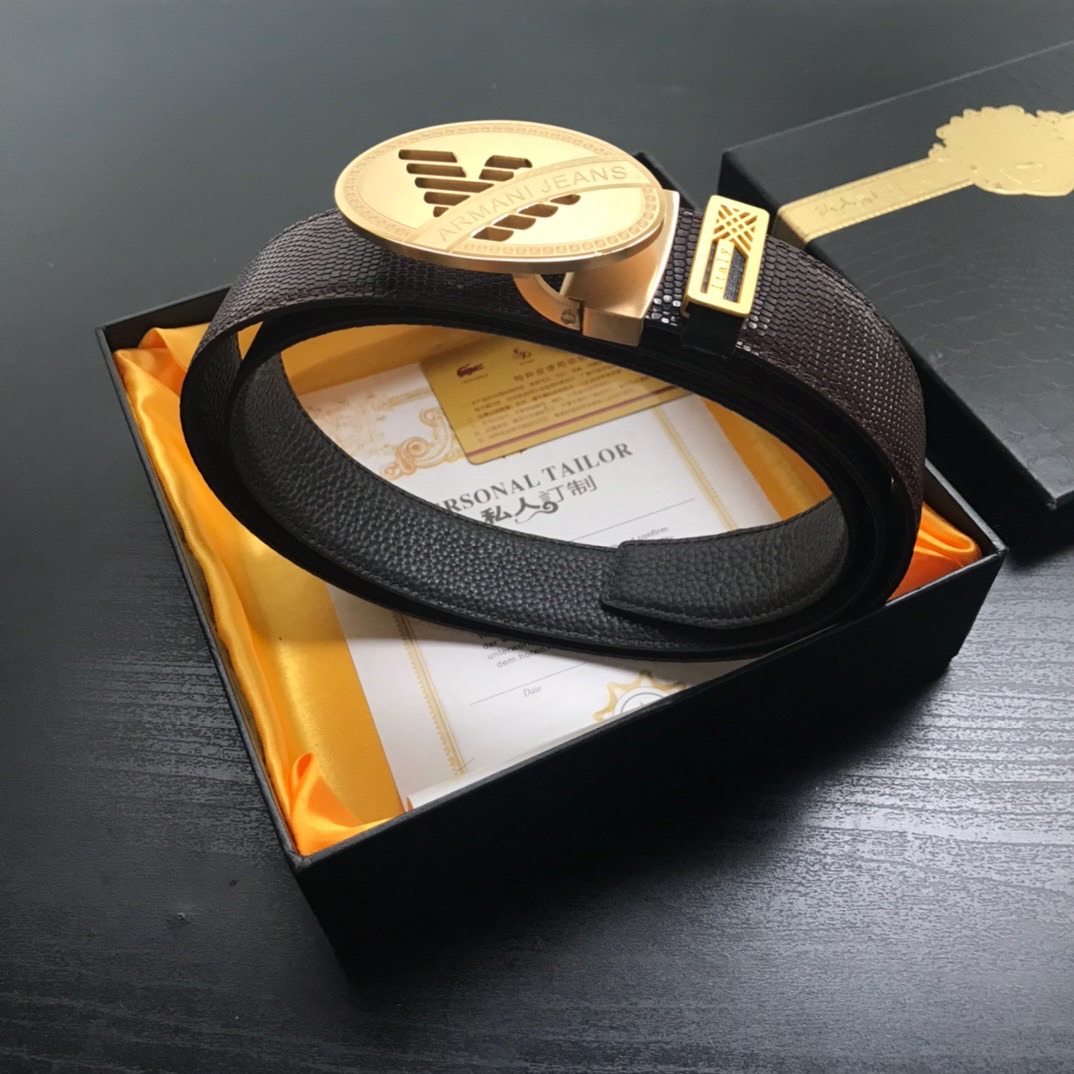  Armani 알마니 남성용 벨트 MG3050 금장,은장