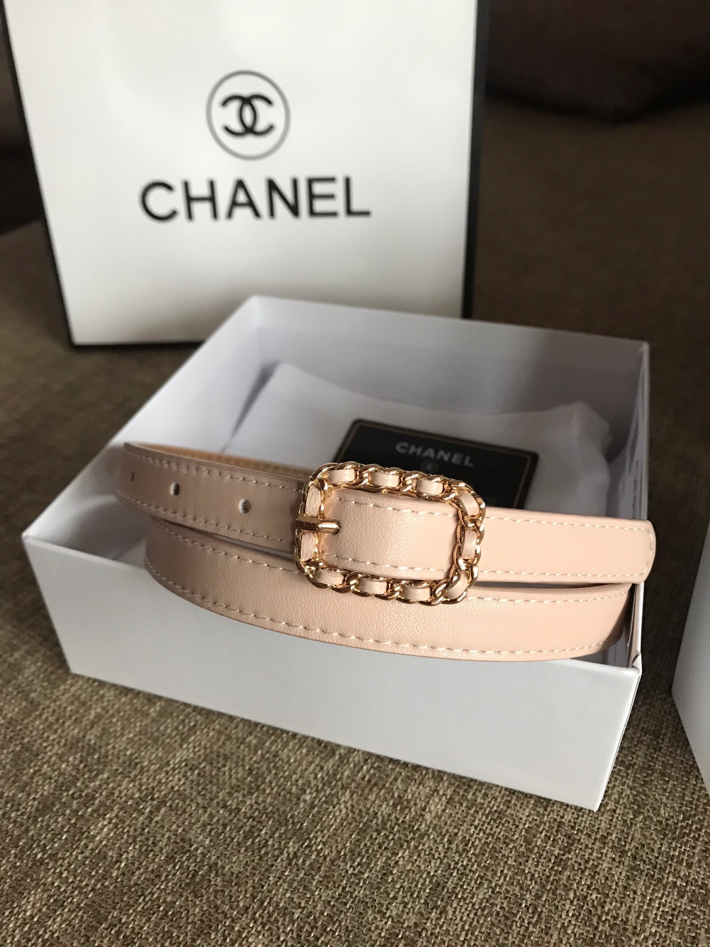 Chanel 2020 샤넬 여성용 벨트 MG3105 블랙,핑크