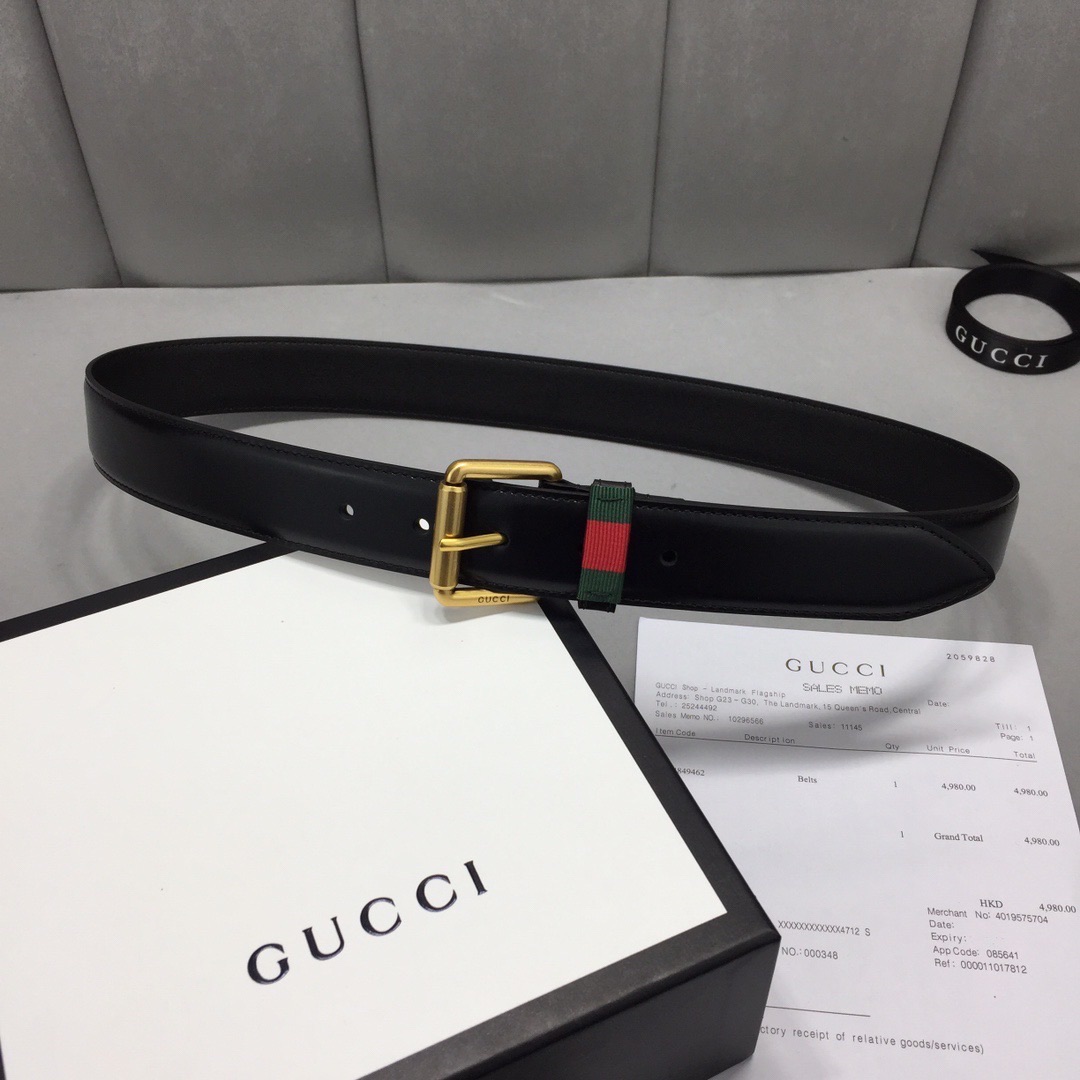 Gucci 2020 구찌 벨트 MG3029 블랙,네이비&금장,은장