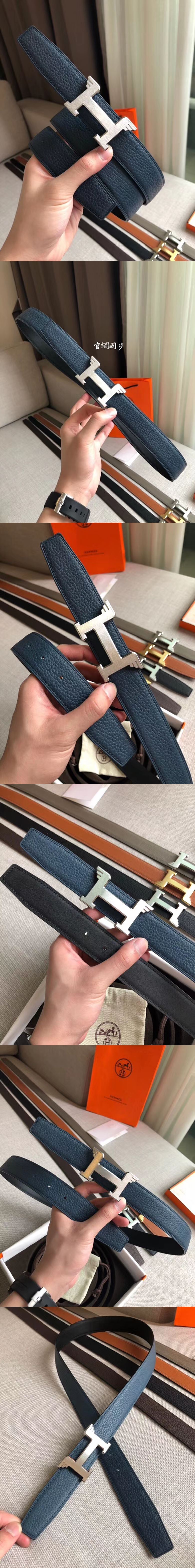 에르메스 페가세 리버서블 벨트 32mm