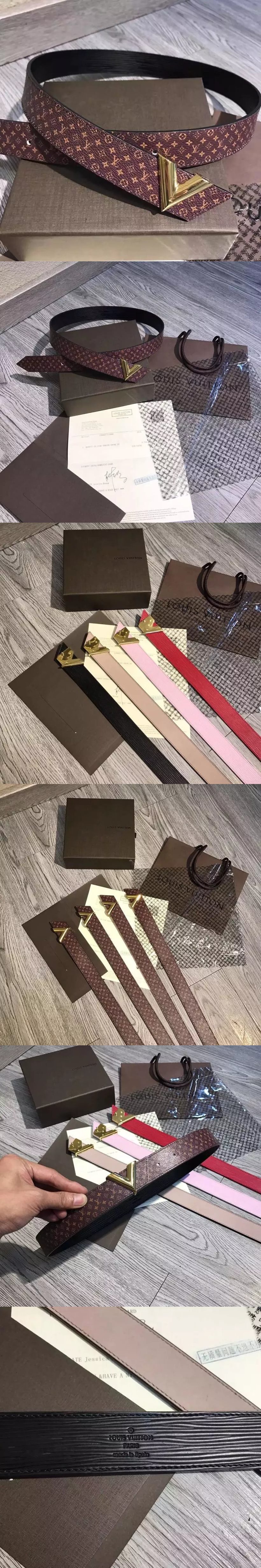 루이비통 에센셜 V 리버서블 벨트 30mm