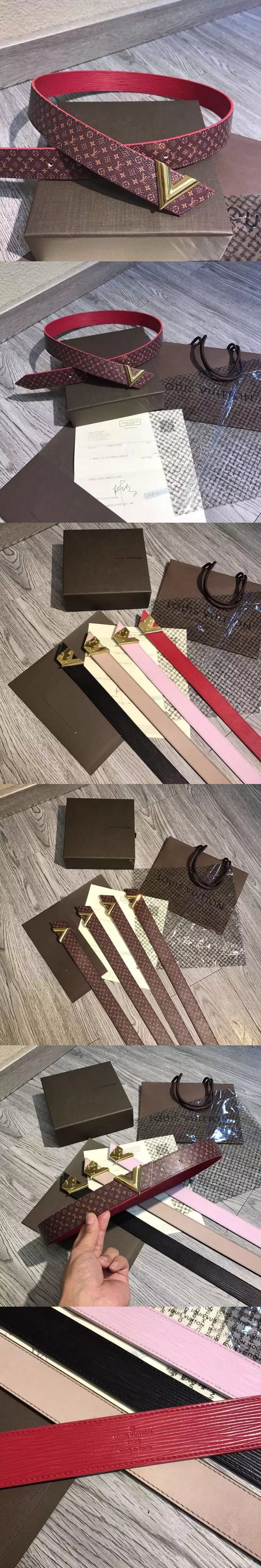 루이비통 에센셜 V 리버서블 벨트 30mm-2