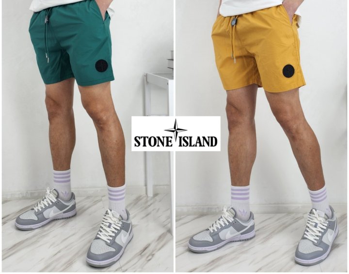 Stone Island 스톤아일랜드 오리지널 로고 컬러블 숏팬츠