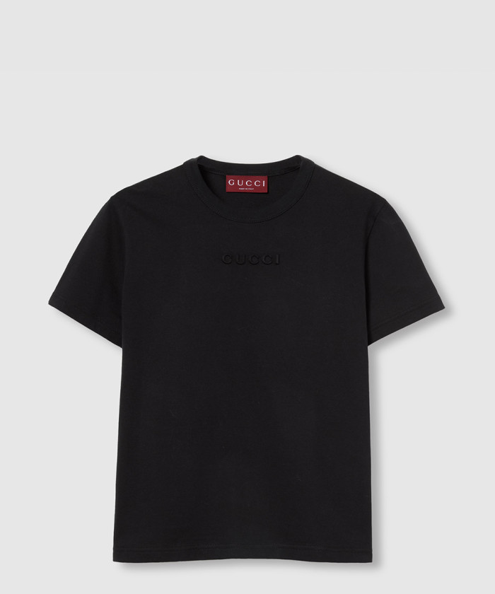 구찌 자수 코튼 저지 티셔츠 798764