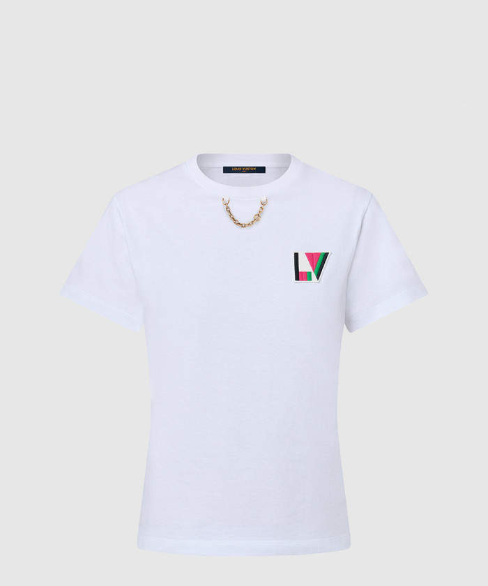 루이비통 패치 티셔츠 1AFOXX