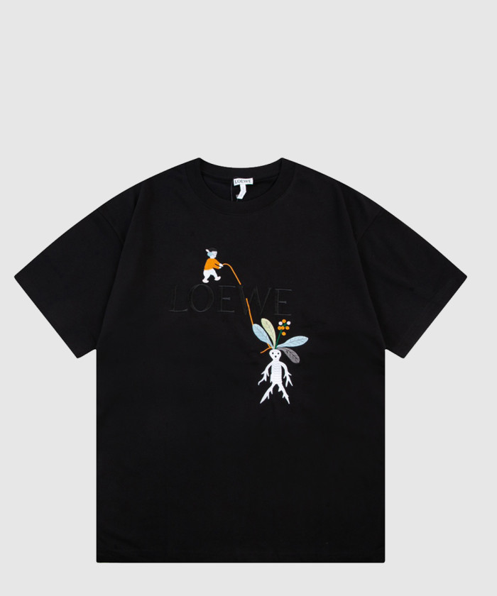 로에베 코튼 릴랙스 핏 티셔츠