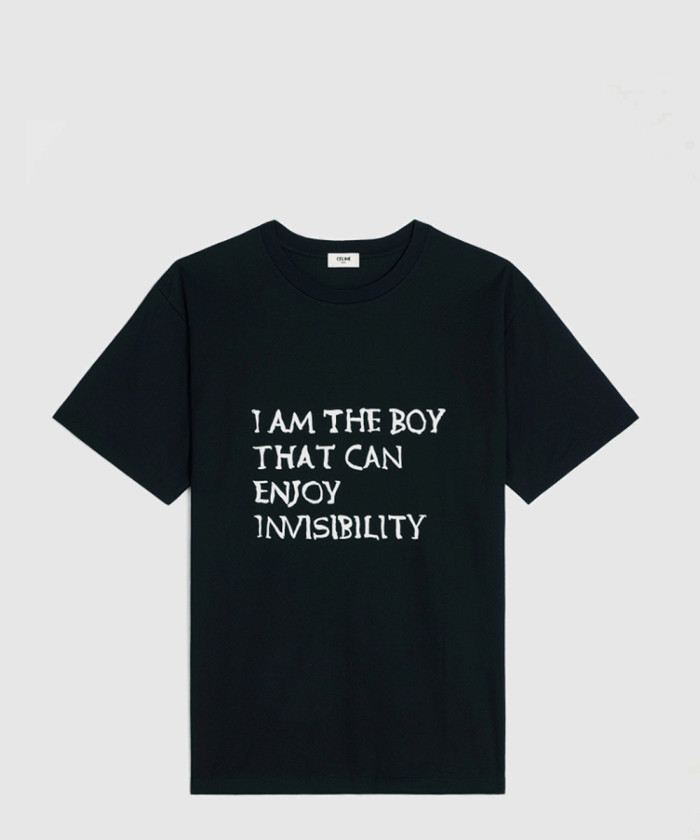 셀린느 루즈핏 반팔 티셔츠 2X44F6