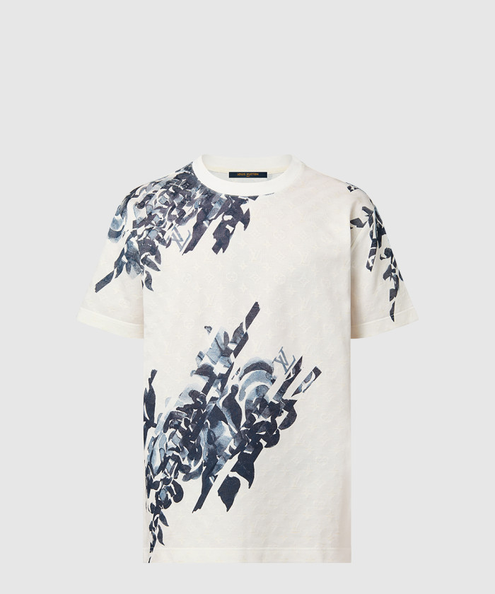 루이비통 모노그램 코튼 피케 티셔츠 1AFAYD