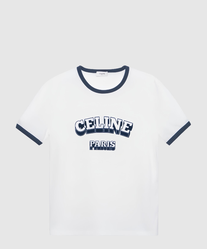 셀린느 로고 반팔 티셔츠 2X36H6