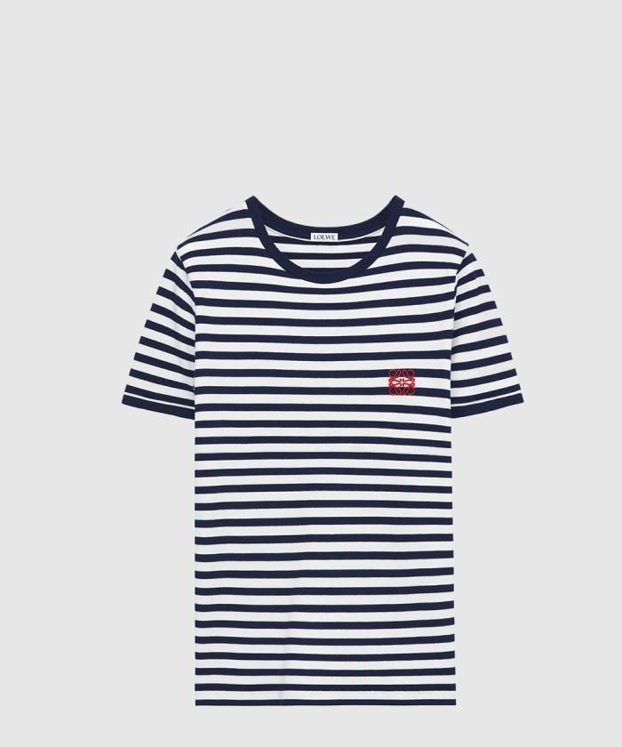 로에베 비스코스 혼방 슬림핏 티셔츠