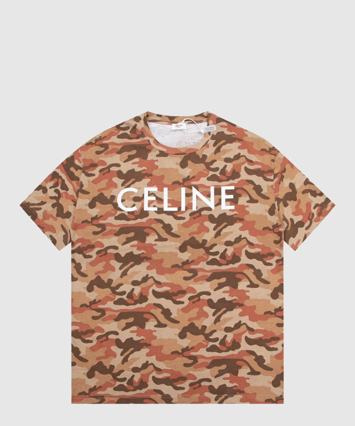 셀린느 프린트 반팔티 2X6812