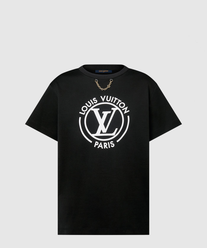 루이비통 플록드 티셔츠 1AFTUC