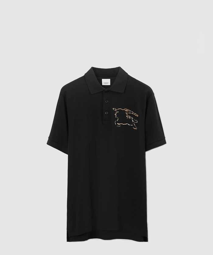 버버리 프린팅 코튼 폴로티셔츠 80706821