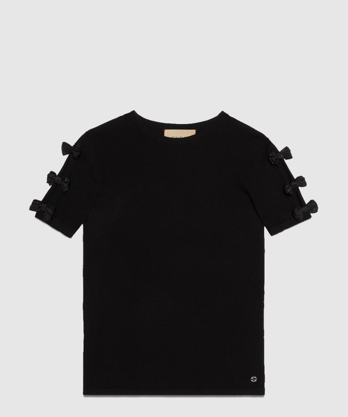 구찌 보우 티셔츠 772799