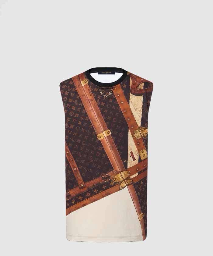 루이비통 트렁크 민소매 티셔츠원피스 1AGHCH