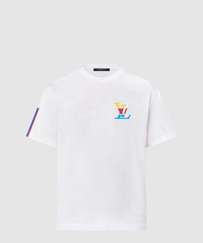 루이비통 그래픽 코튼 티셔츠 1AFVUV