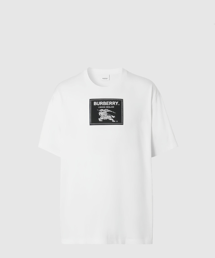 버버리 프로섬 라벨 반팔 티셔츠 80643971