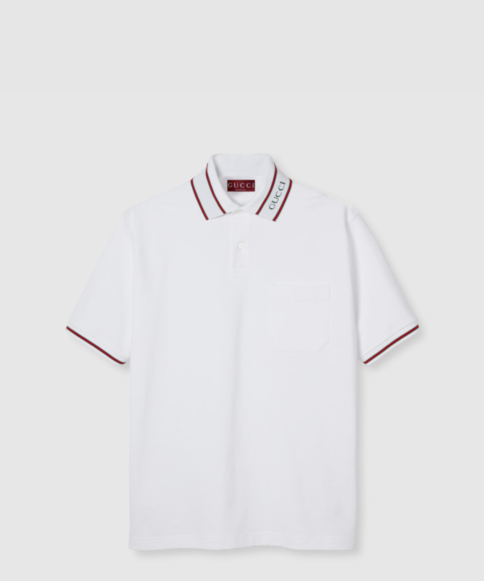 구찌 코튼 피케 폴로 셔츠 784422