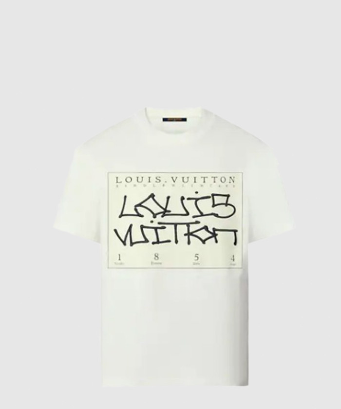 루이비통 시그니처 프린트 티셔츠 1AAGME
