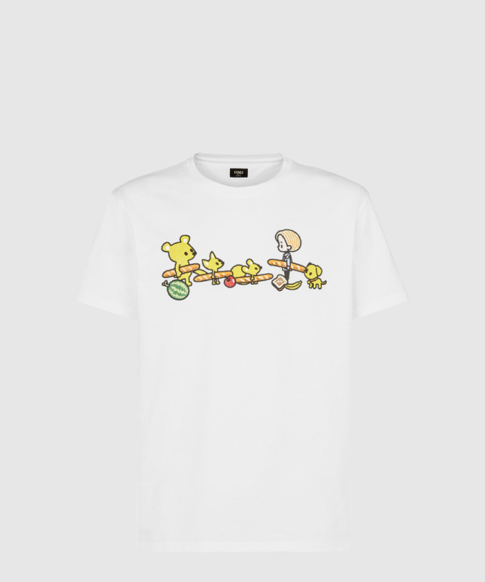 펜디 코튼 티셔츠 FY1144