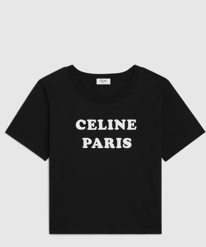 셀린느 코튼 저지 박시 티셔츠 2X8856