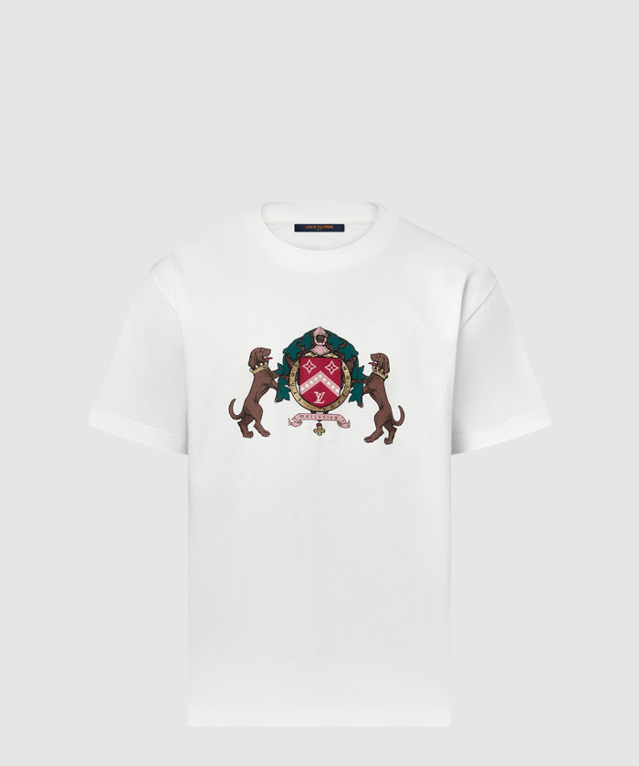 루이비통 엠벨리시드 코튼 티셔츠