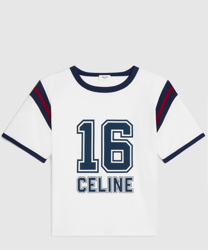 셀린느 박시 티셔츠 코튼 저지 2X87J6