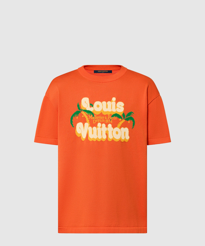 루이비통 쇼트 슬리브드 코튼 크루넥 1AFQQZ