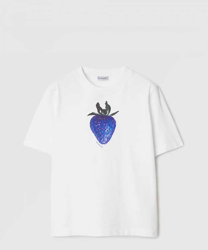 버버리 코튼 티셔츠 80893681