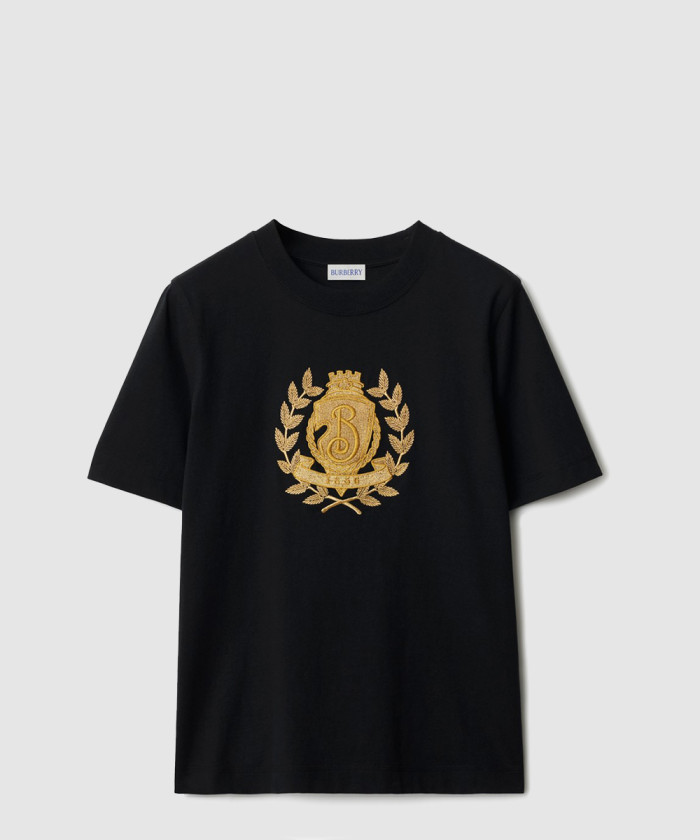 버버리 B 크레스트 코튼 티셔츠 81081701