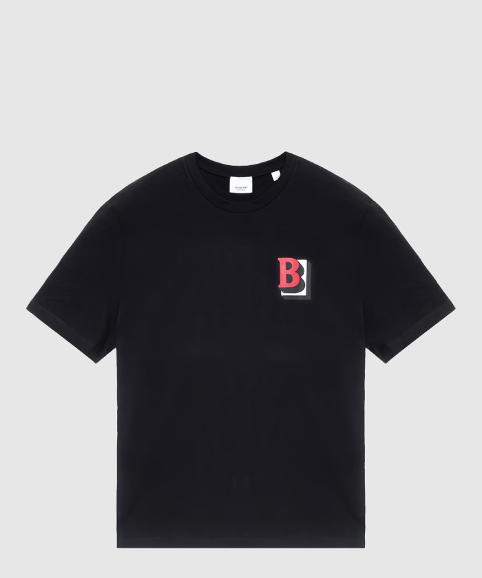 버버리 로고 라운드 티셔츠 80454931