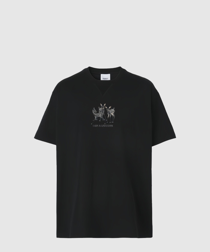 버버리 코튼 티셔츠 80426881