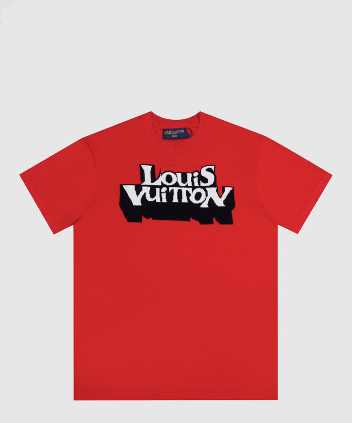 루이비통 그래픽 쇼트 슬리브 티셔츠 1AATP9