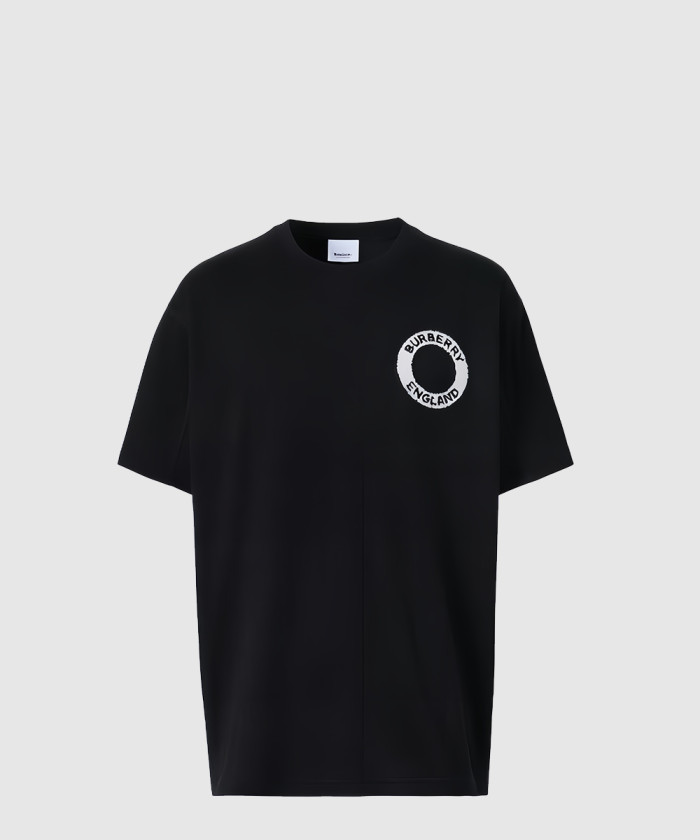 버버리 그래픽 로고 코튼 반팔 티셔츠 80602231