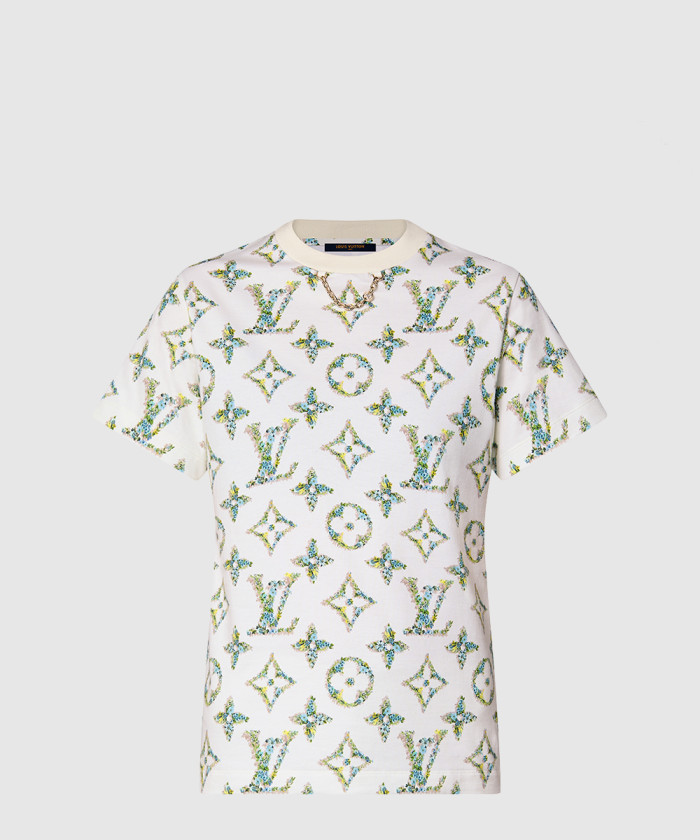 루이비통 플로럴 모노그램 티셔츠 1AFGRS