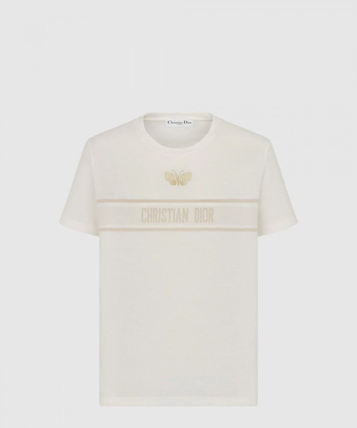 디올 자수 티셔츠 413T0