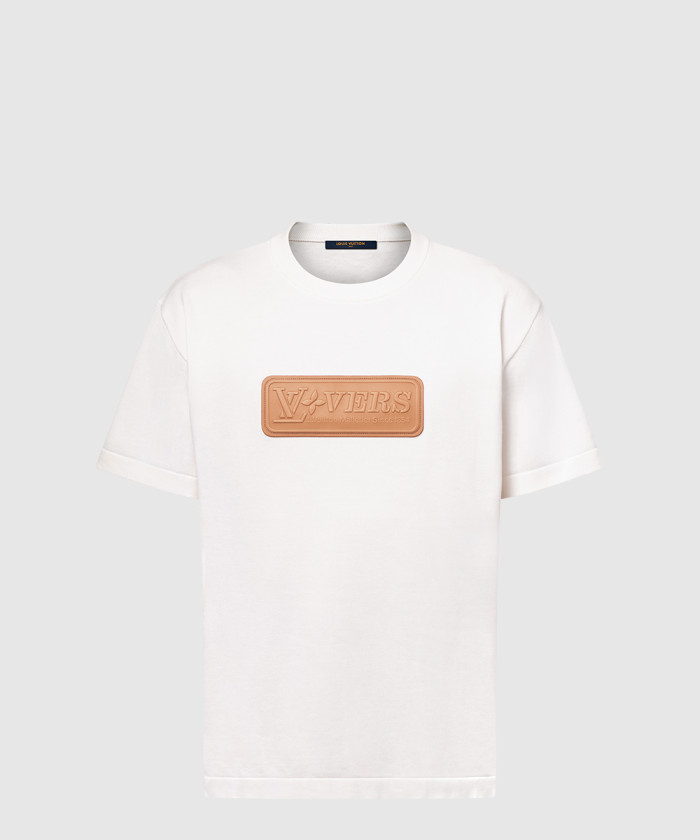 루이비통 VVN 패치 쇼트 슬리브 코튼 크루넥 1AHCWB