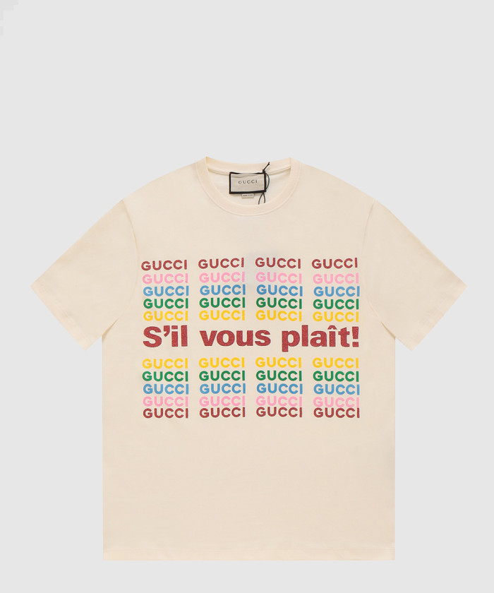 구찌 코튼 저지 티셔츠 717422