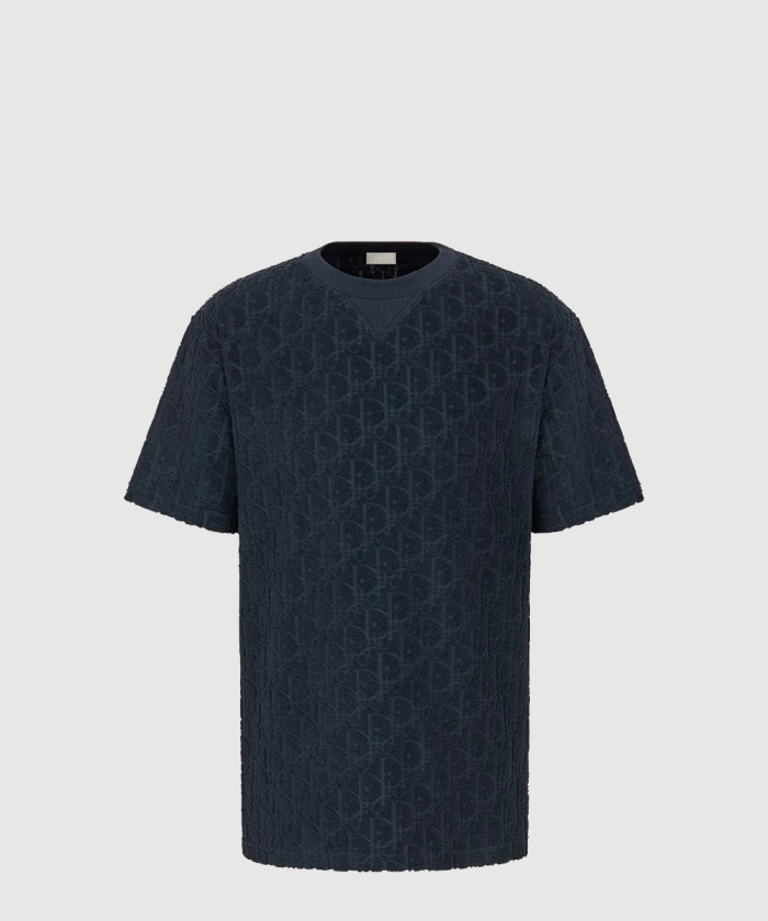 디올 Oblique 캐주얼 핏 티셔츠 113J6