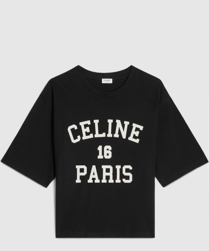 셀린느 루즈 티셔츠 코튼 저지 2X38J8