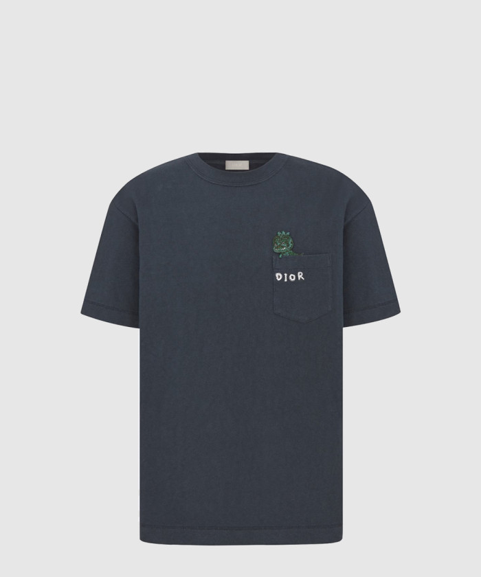 디올 캐주얼 핏 티셔츠 413J6