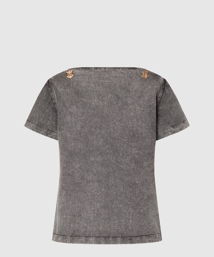 루이비통 바토 넥 티셔츠 1AFFDU